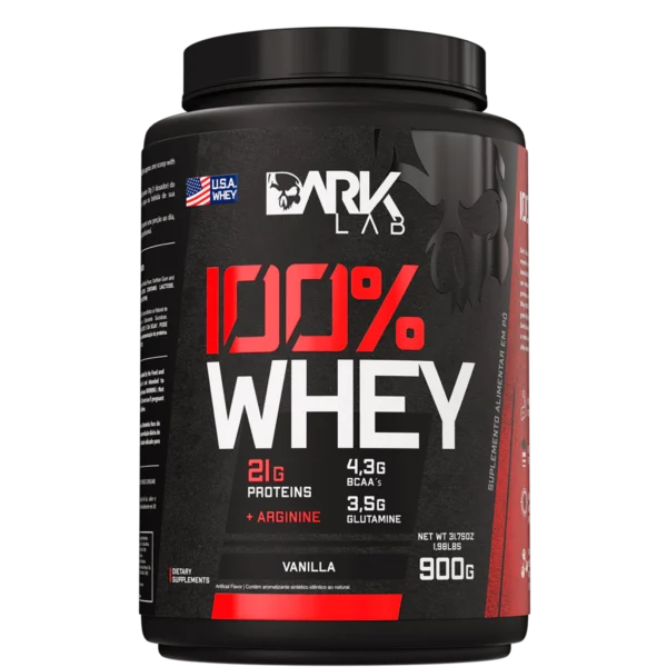 100% Whey Protein Pote 900g - Dark Lab