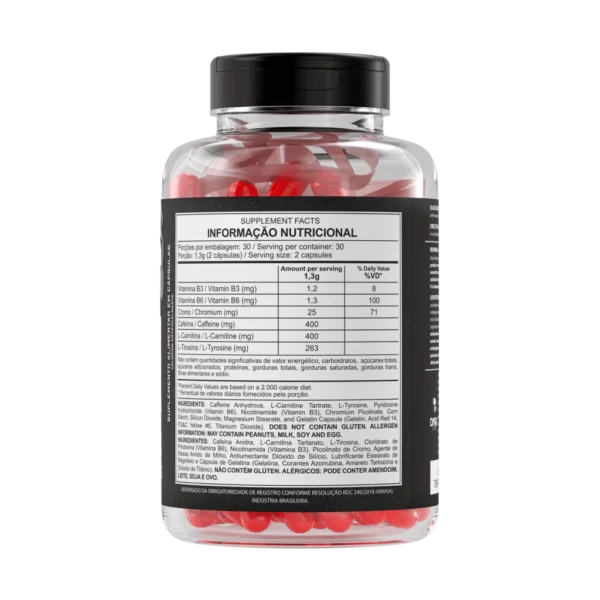 Termogênico Dark Mamba 60 capsulas - Dark Lab - Image 3