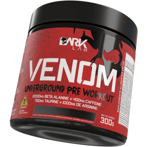 Pré-Treino Venom Underground Pre Workout 300g - Dark Lab - Image 3